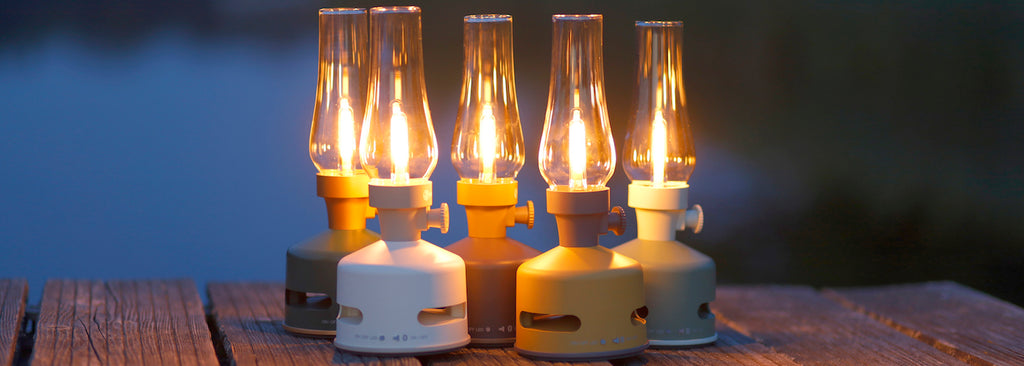 MoriMori design LED Light with retro Oil Lamp design