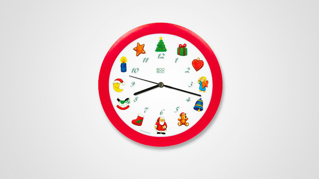 KOOKOO StilleNacht, small Christmas clock with twelve Christmas carols (Deals: good, like new)