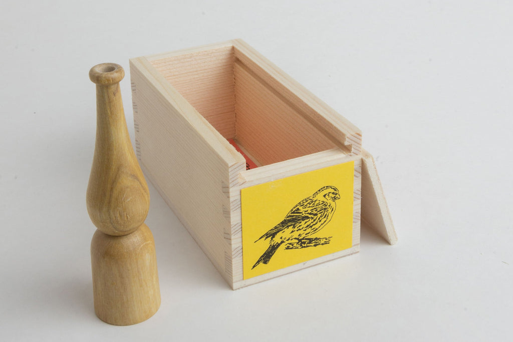 KOOKOO Vogelpfeife Girlitz (Serinus serinus) - Holz