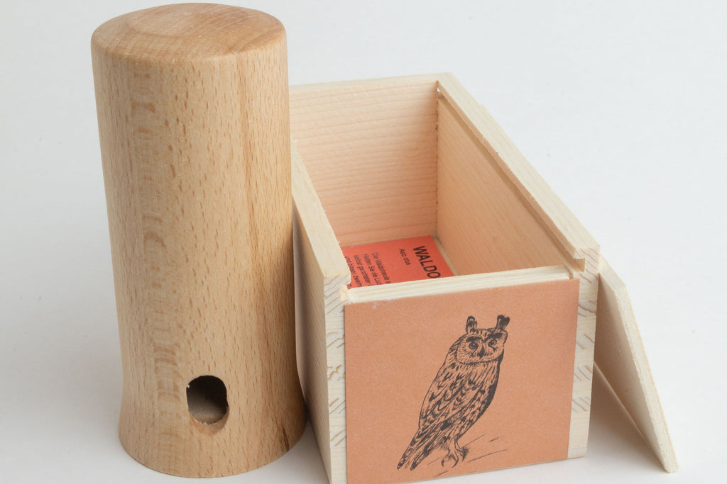 KooKoo Vogelpfeife Waldohreule (Asio otus) - Holz
