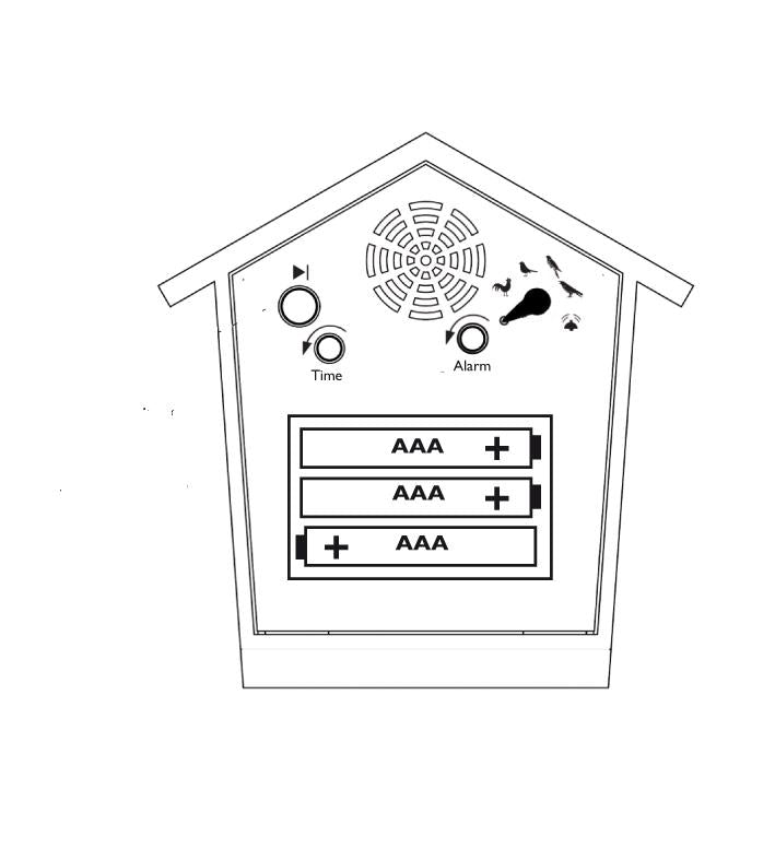 KOOKOO EarlyBird, bird voice alarm clock