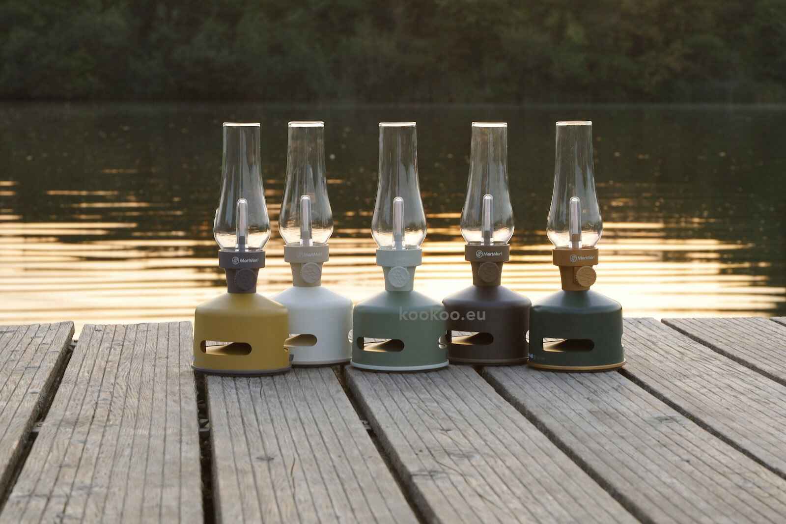 KOOKOO MoriMori T-Light Mini Lounge – LED-Tischleuchte, Weiß, USB-C, 3 Helligkeitsstufen, Bis 20h Akkulaufzeit