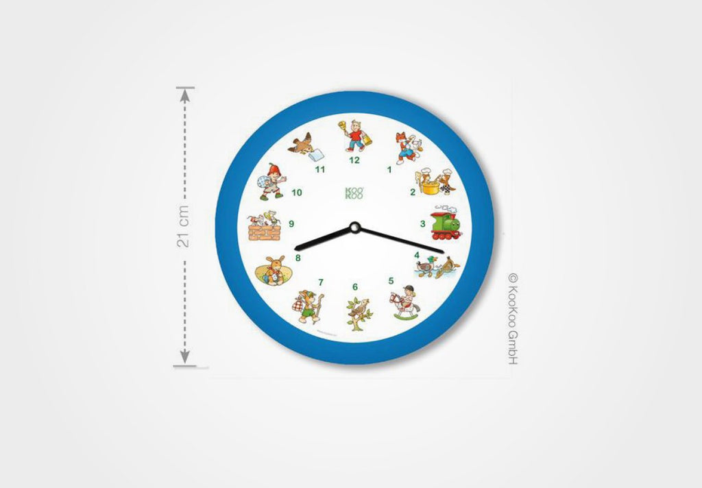 KOOKOO KinderLieder, Small Wall Clock with Twelve Melodies (Deals: Good, Like New)